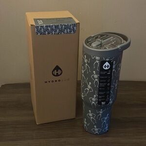 Hydrojug- 40 oz Sport-  Dead Serious (SOLD OUT)  -glow in the dark